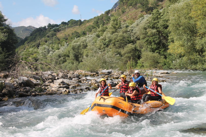 Rafting explorer Fiume Lao