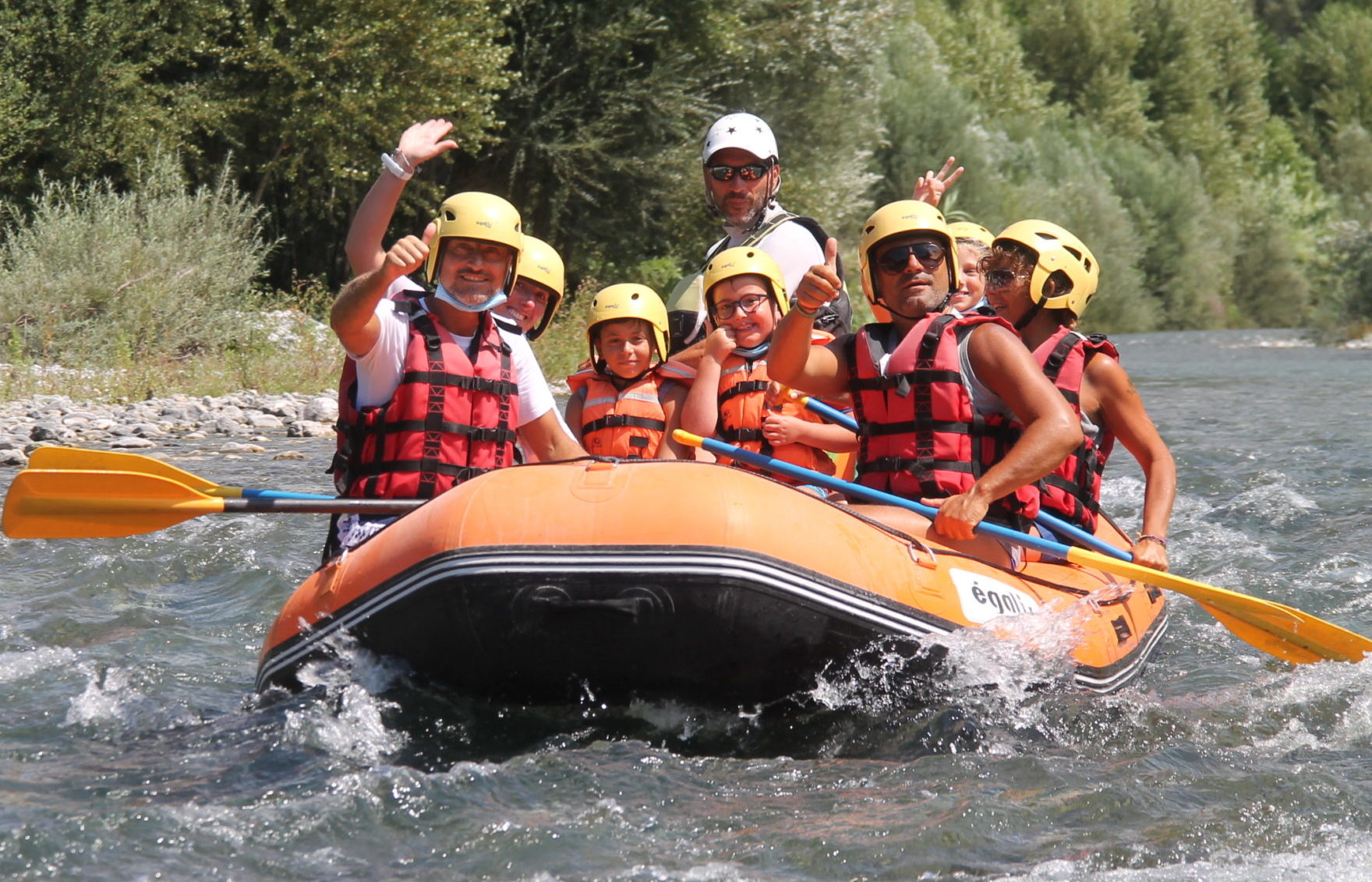 Rafting Bambini fiume lao Explorer